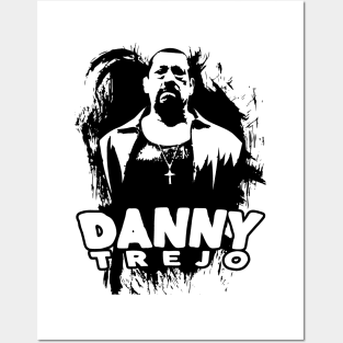 Danny Trejo Digital illustration design Posters and Art